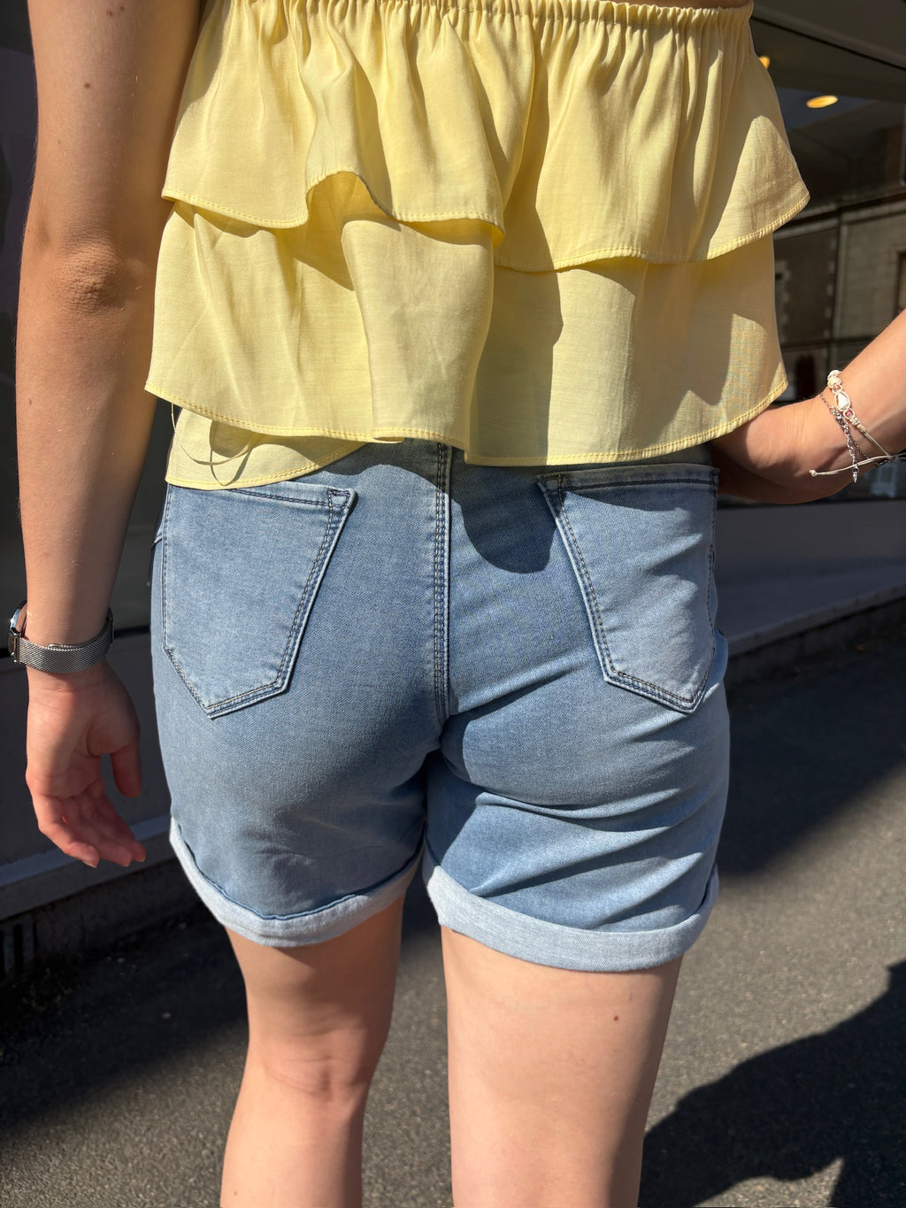 Short en jean Zac