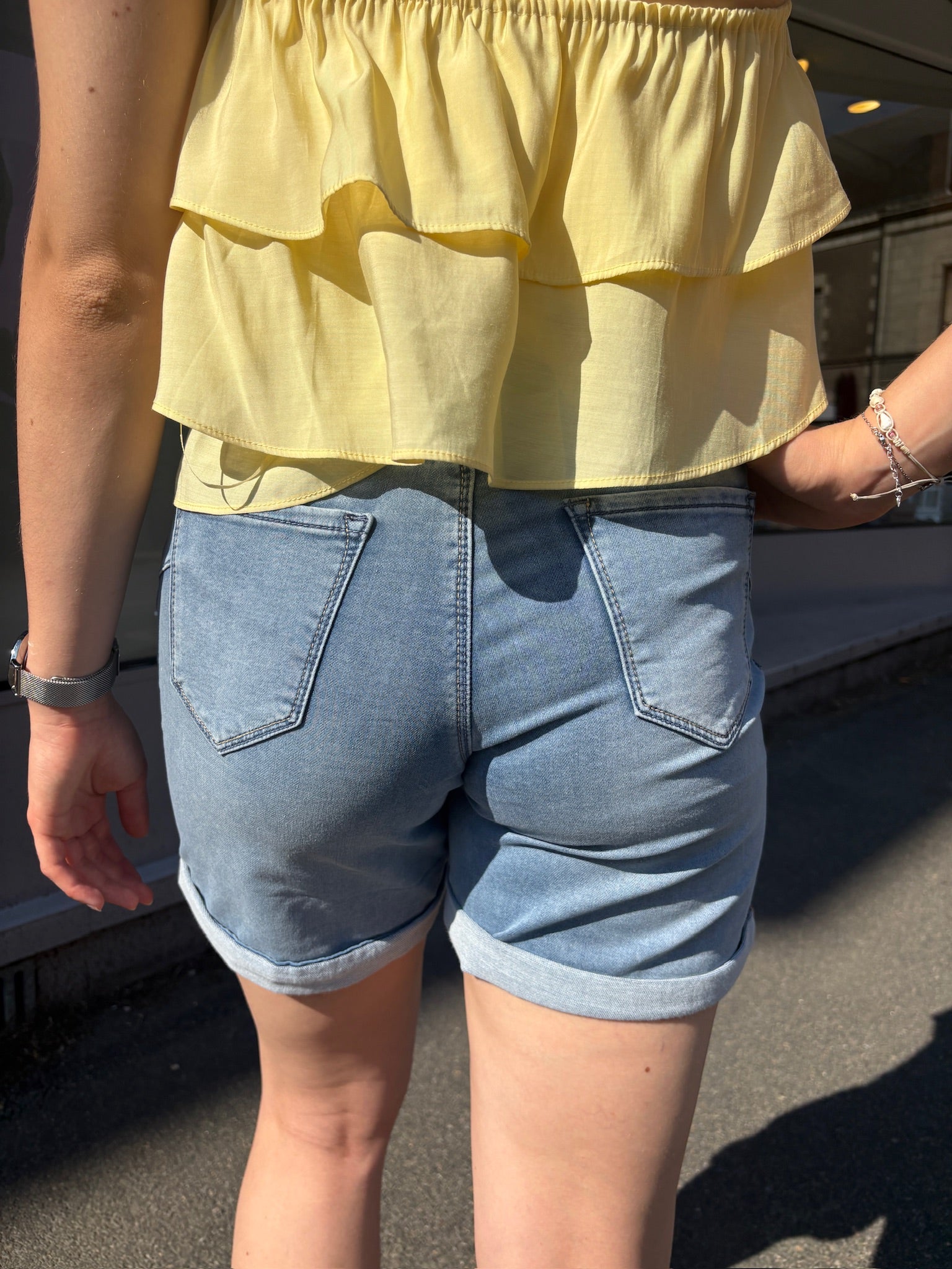 Short en jean Zac