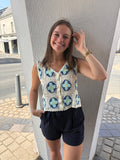 Gilet Adrianna - Bleu