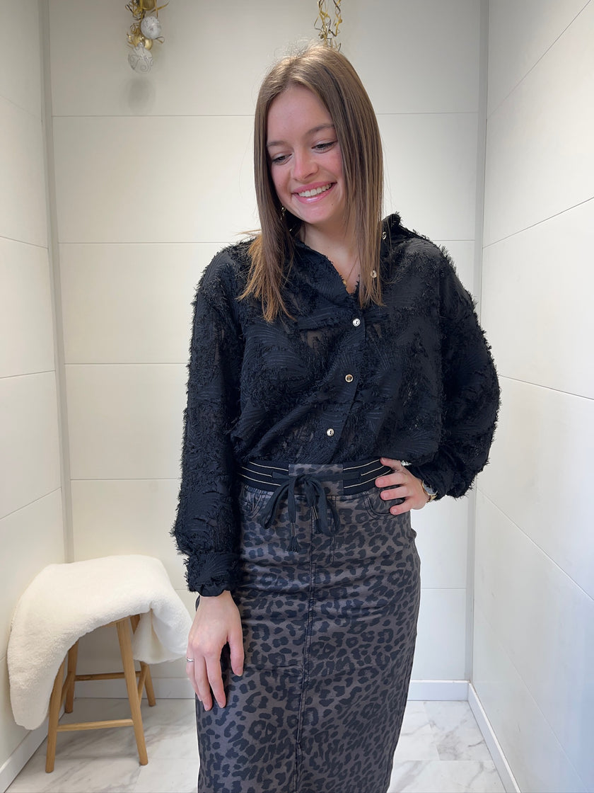 Chemise Félicie - Noir
