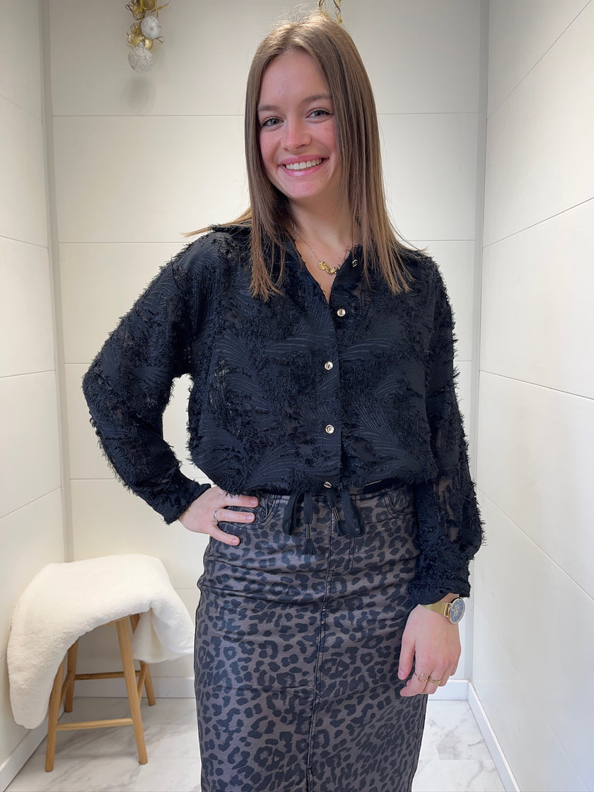 Chemise Félicie - Noir