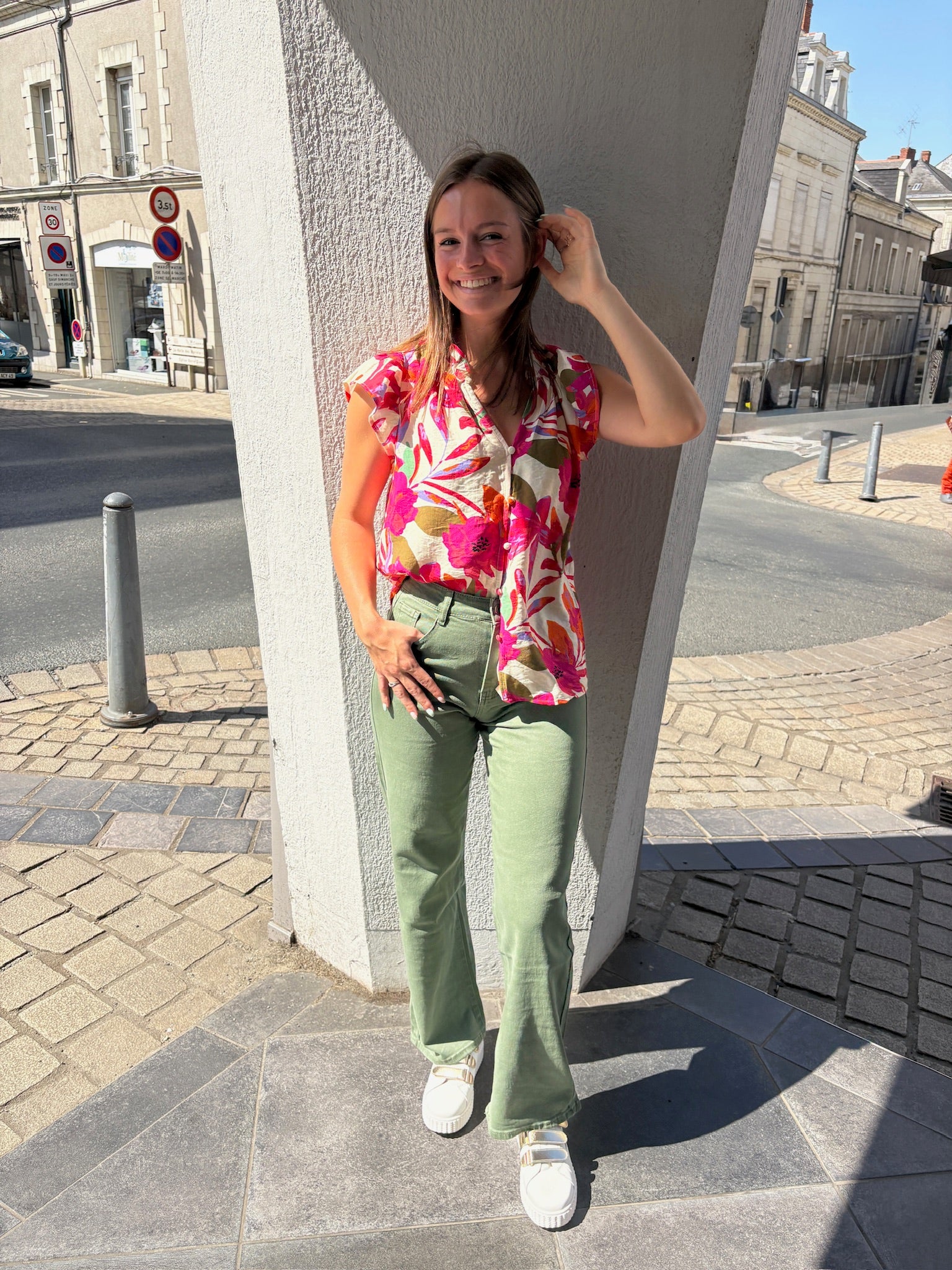 Pantalon Nicky - Kaki