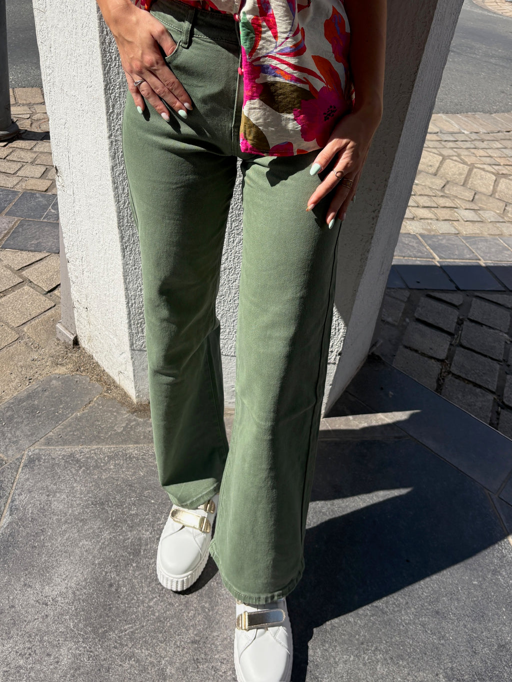 Pantalon Nicky - Kaki