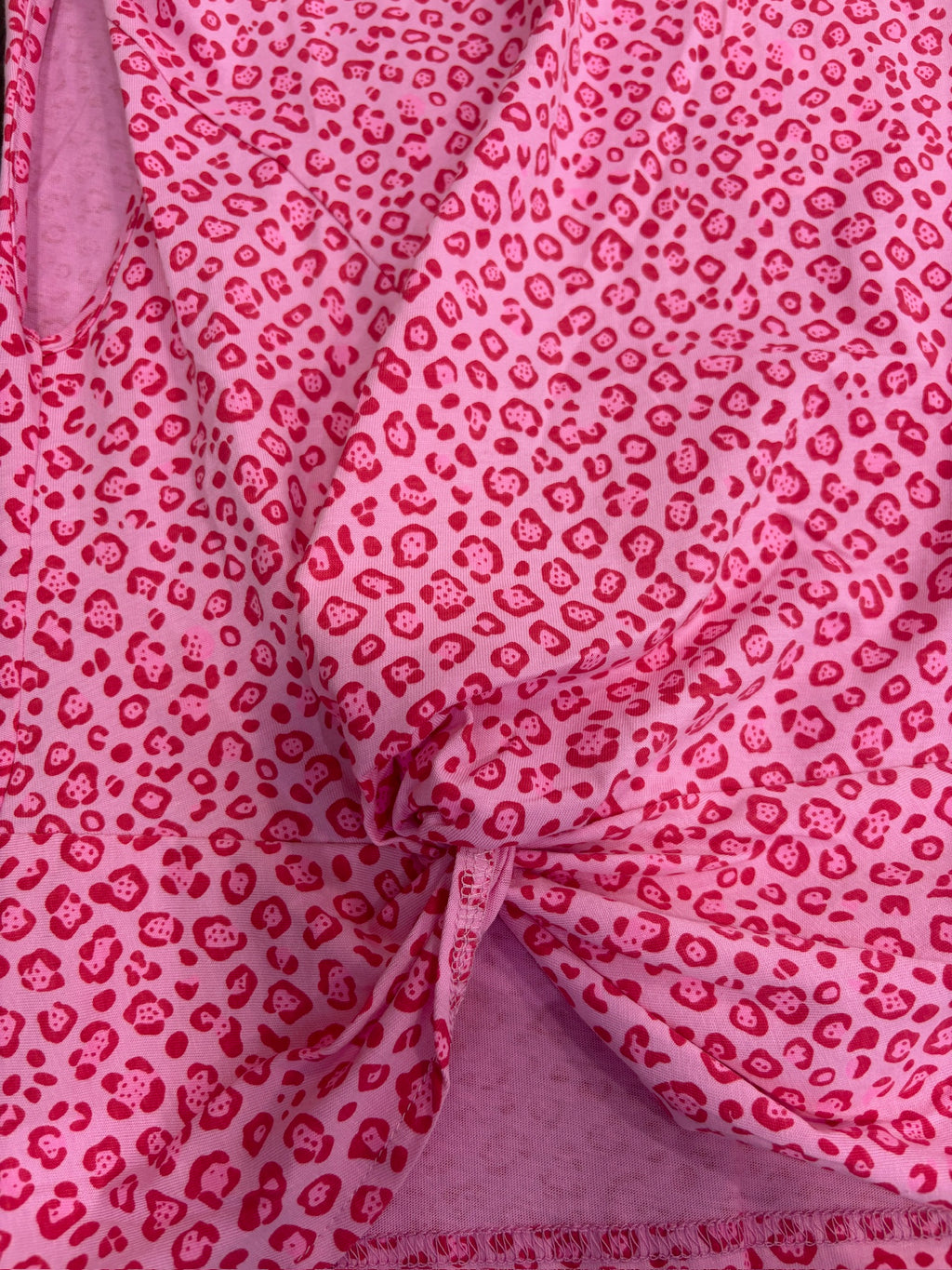 Haut Morgane Léopard Rose