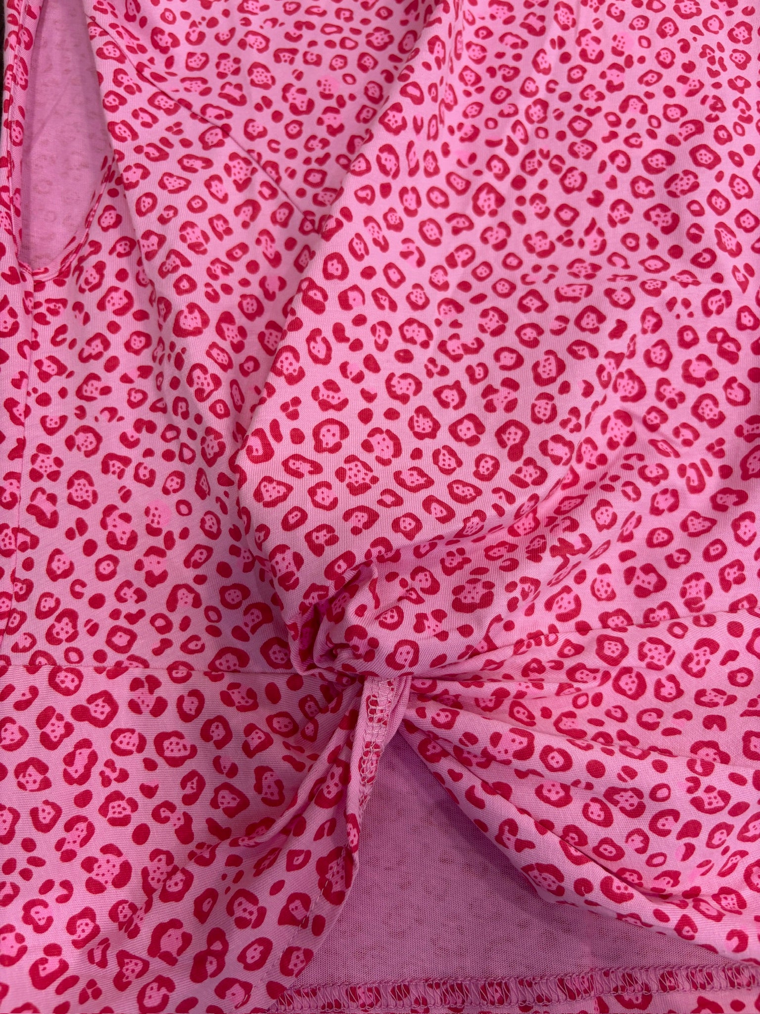 Haut Morgane Léopard Rose