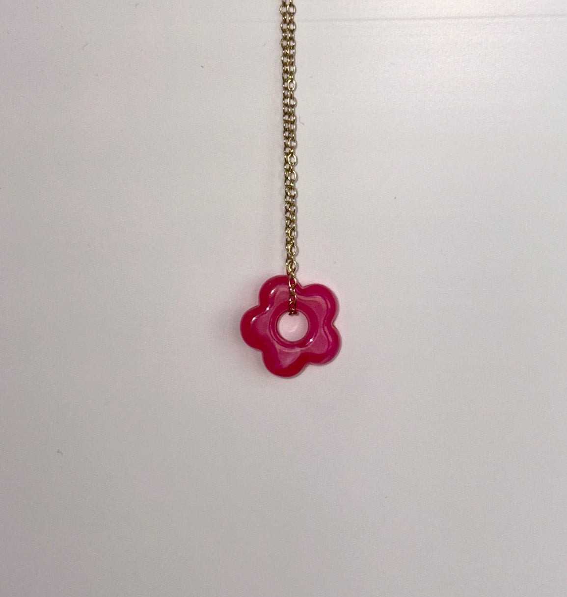 Collier Fleur - Rose