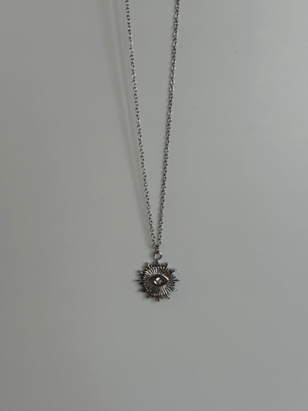 Collier Œil - Argent