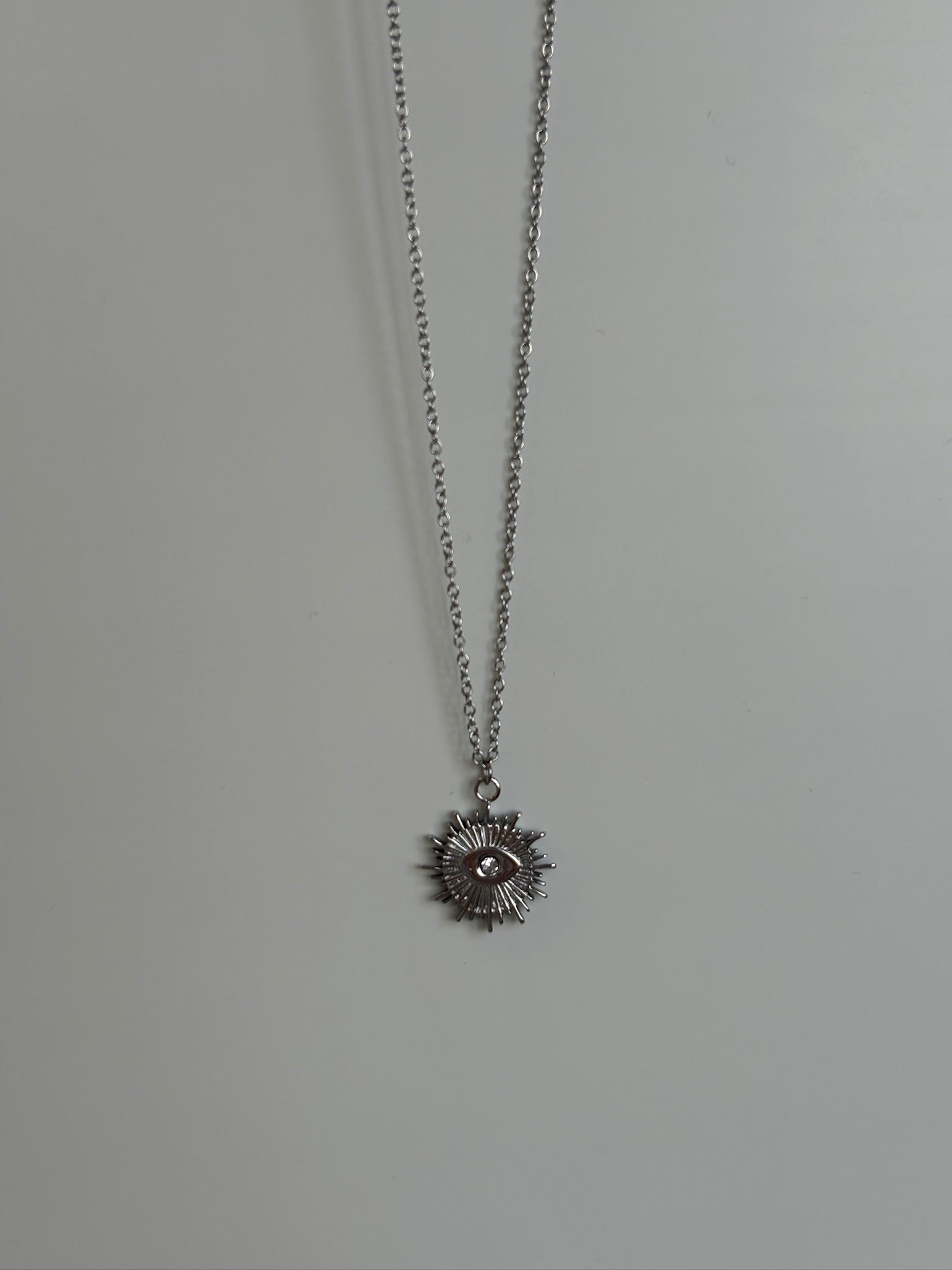 Collier Œil - Argent