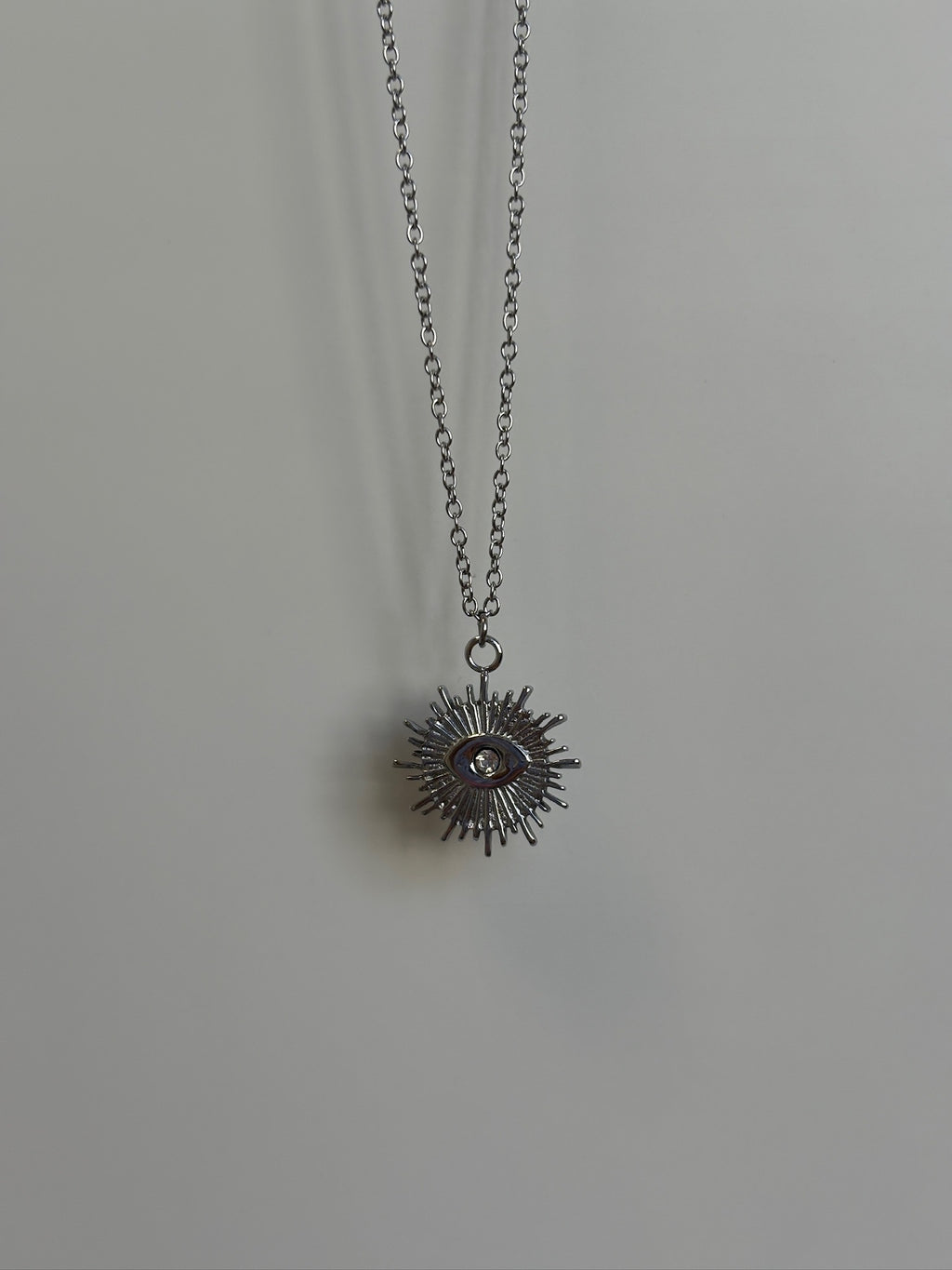 Collier Œil - Argent