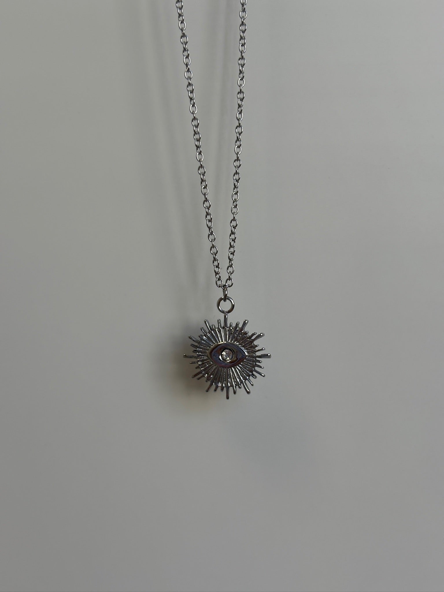 Collier Œil - Argent