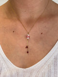 Collier Sixtine - Rouge