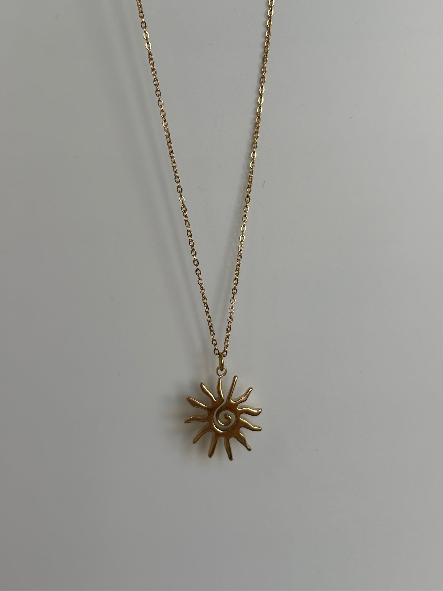 Collier Soleil - Doré
