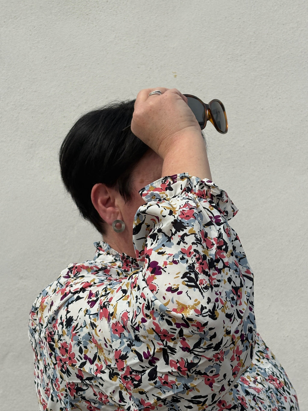 Bomber à fleurs