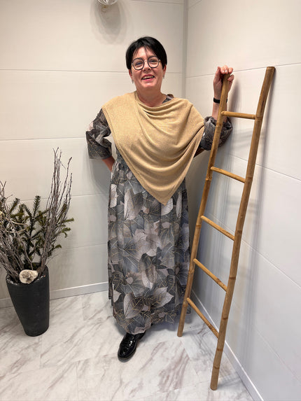 Poncho Romane - Doré