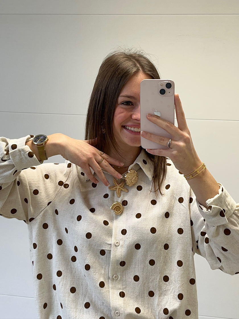 Chemise Cosma à pois