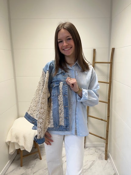 Veste en jean Nina