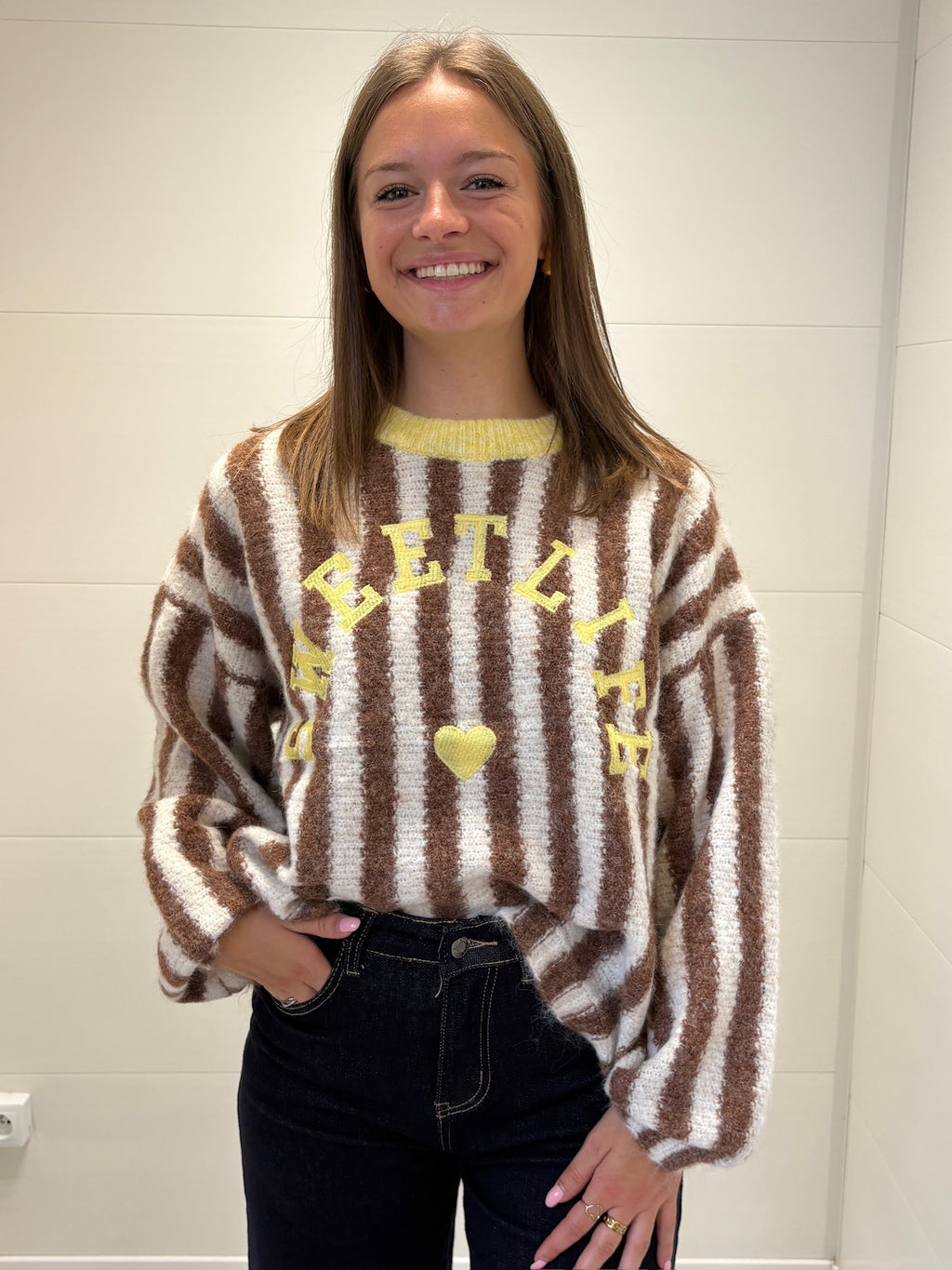 Pull SWEATLIFE - Jaune
