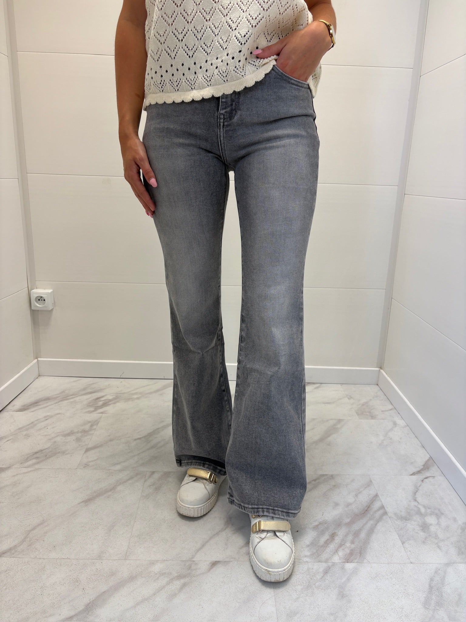Pantalon Camille - Gris