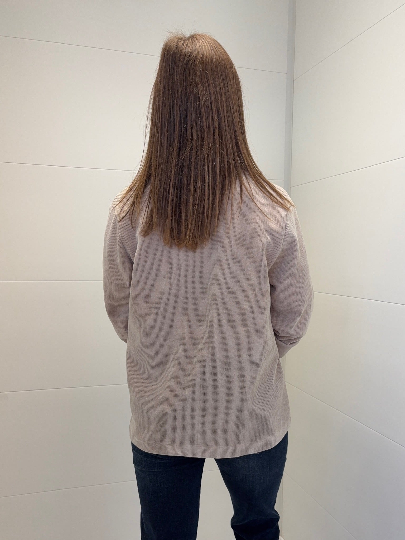 Veste Claudine en velours - Beige