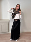Jupe satin noire