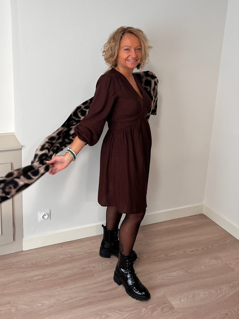 Robe courte Chocolat