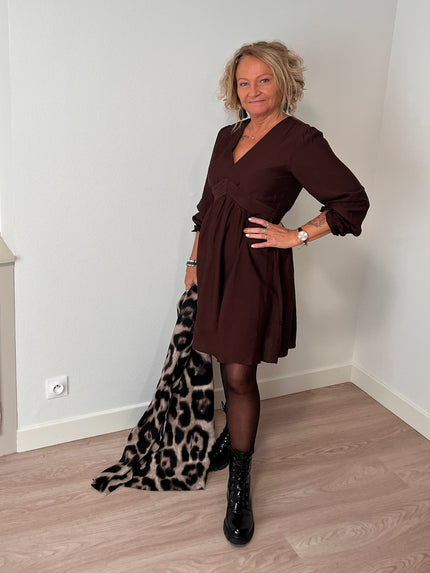 Robe courte Chocolat
