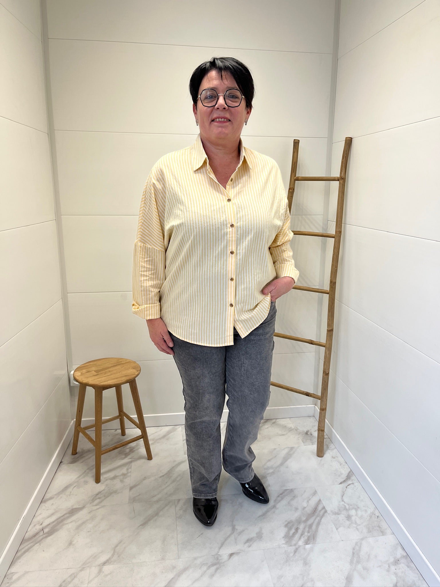 Chemise Emma - Jaune