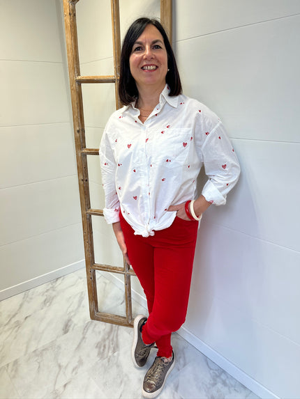 Pantalon Borra - Rouge