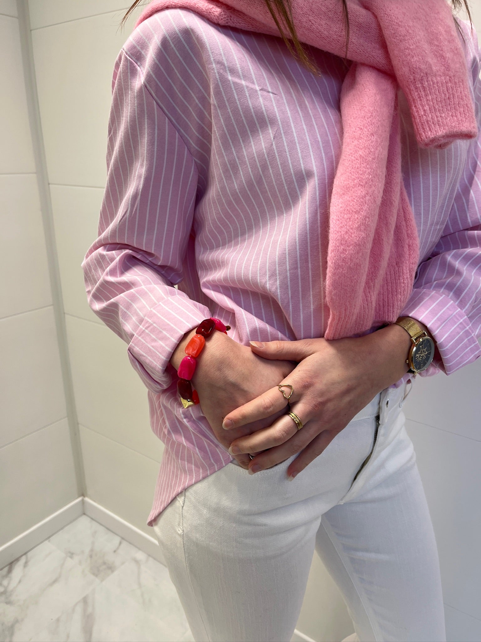 Bracelet Chantal - Rose