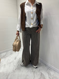 Pantalon Marinière marron
