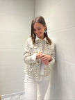 Veste Léopard Beige