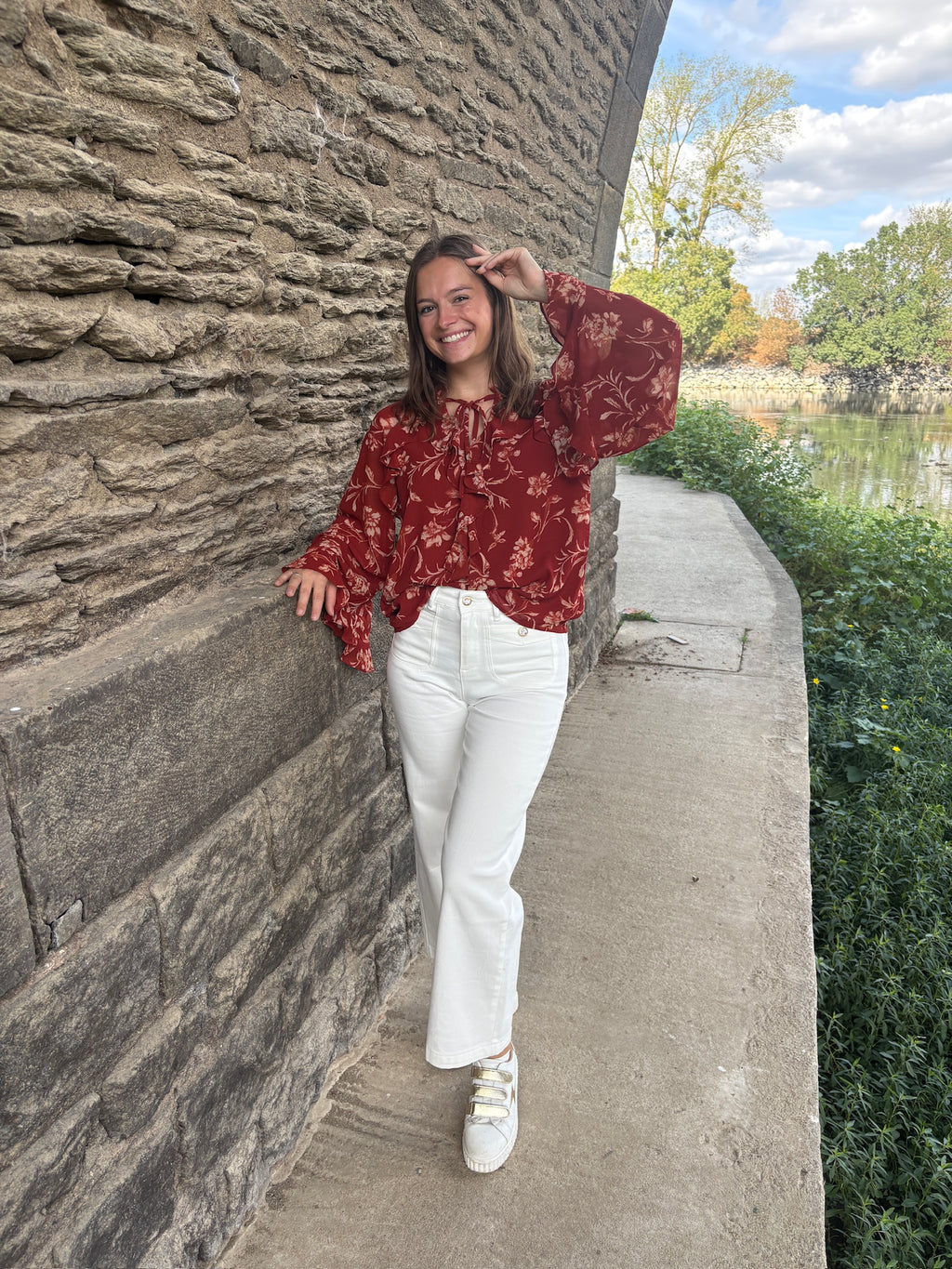Blouse Morgan - Terracotta