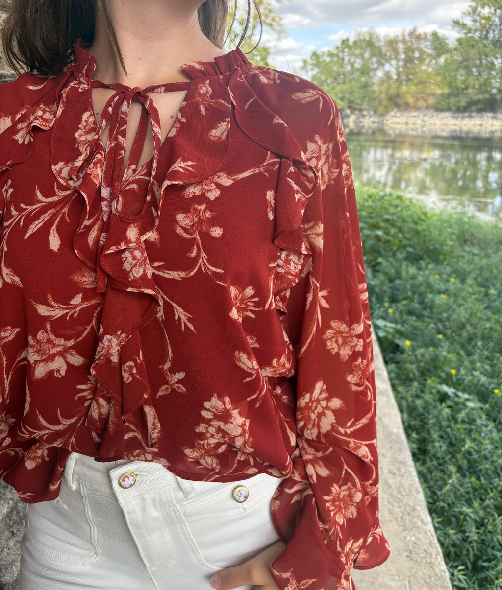 Blouse Morgan - Terracotta