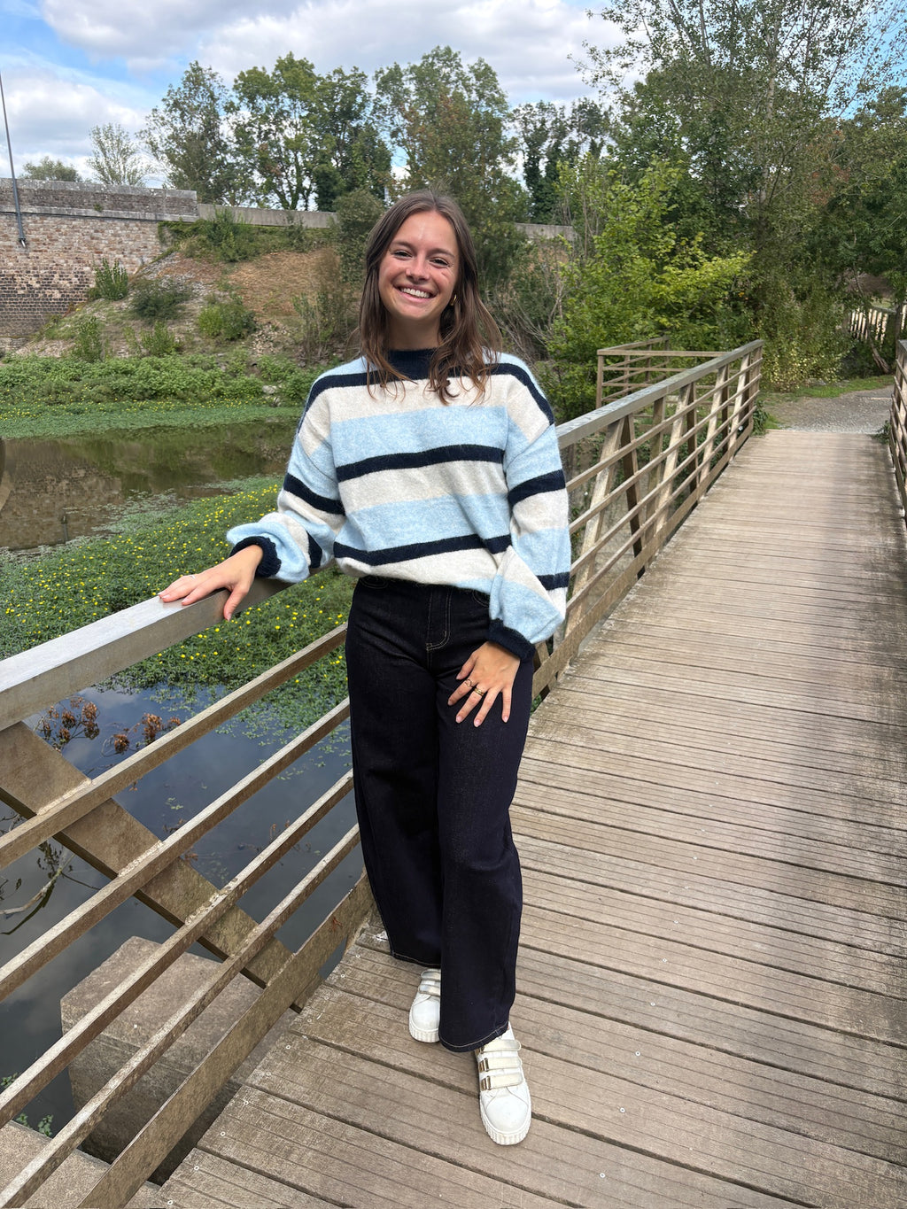 Pull Oxanne - Bleu ciel