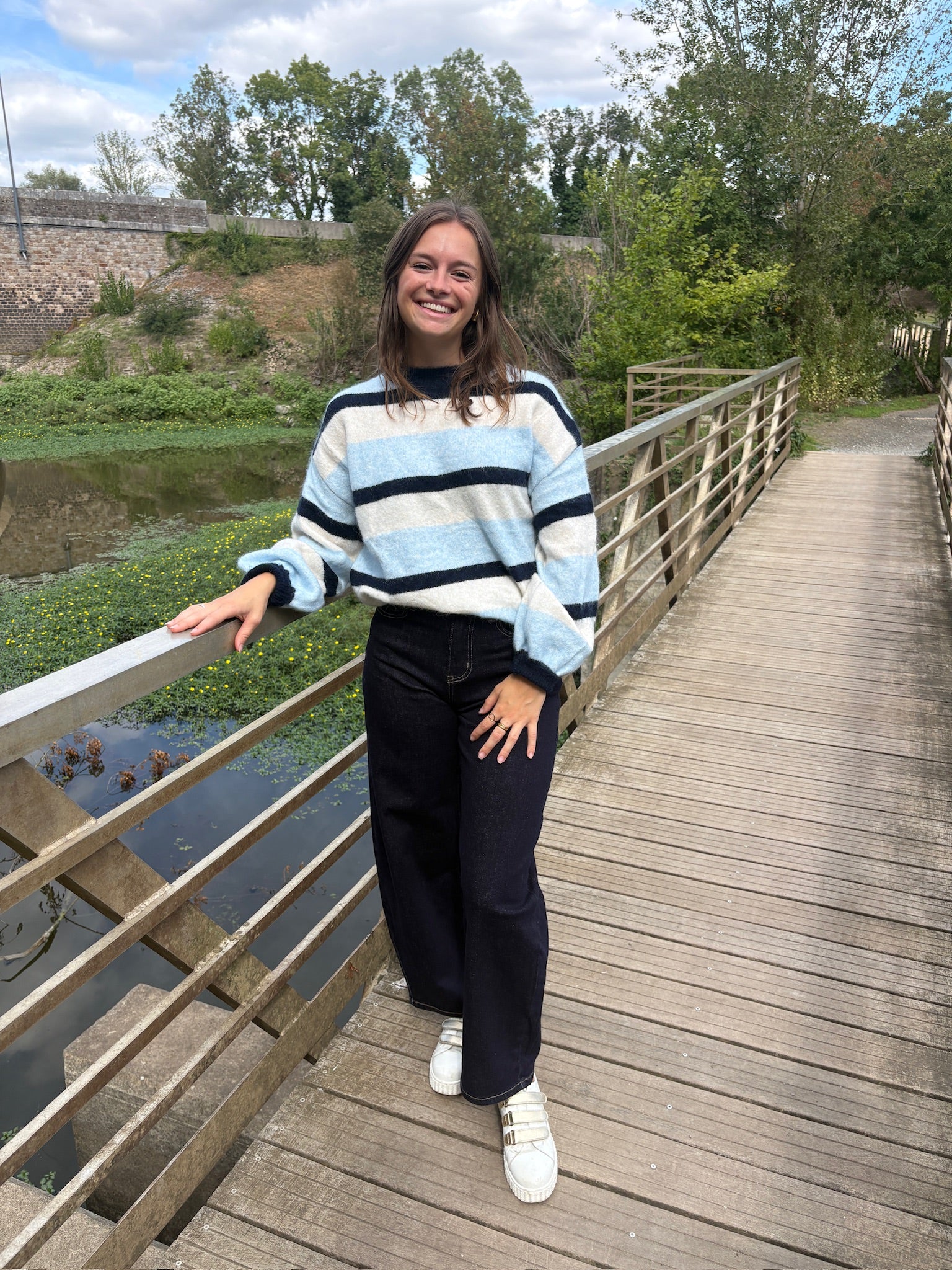 Pull Oxanne - Bleu ciel