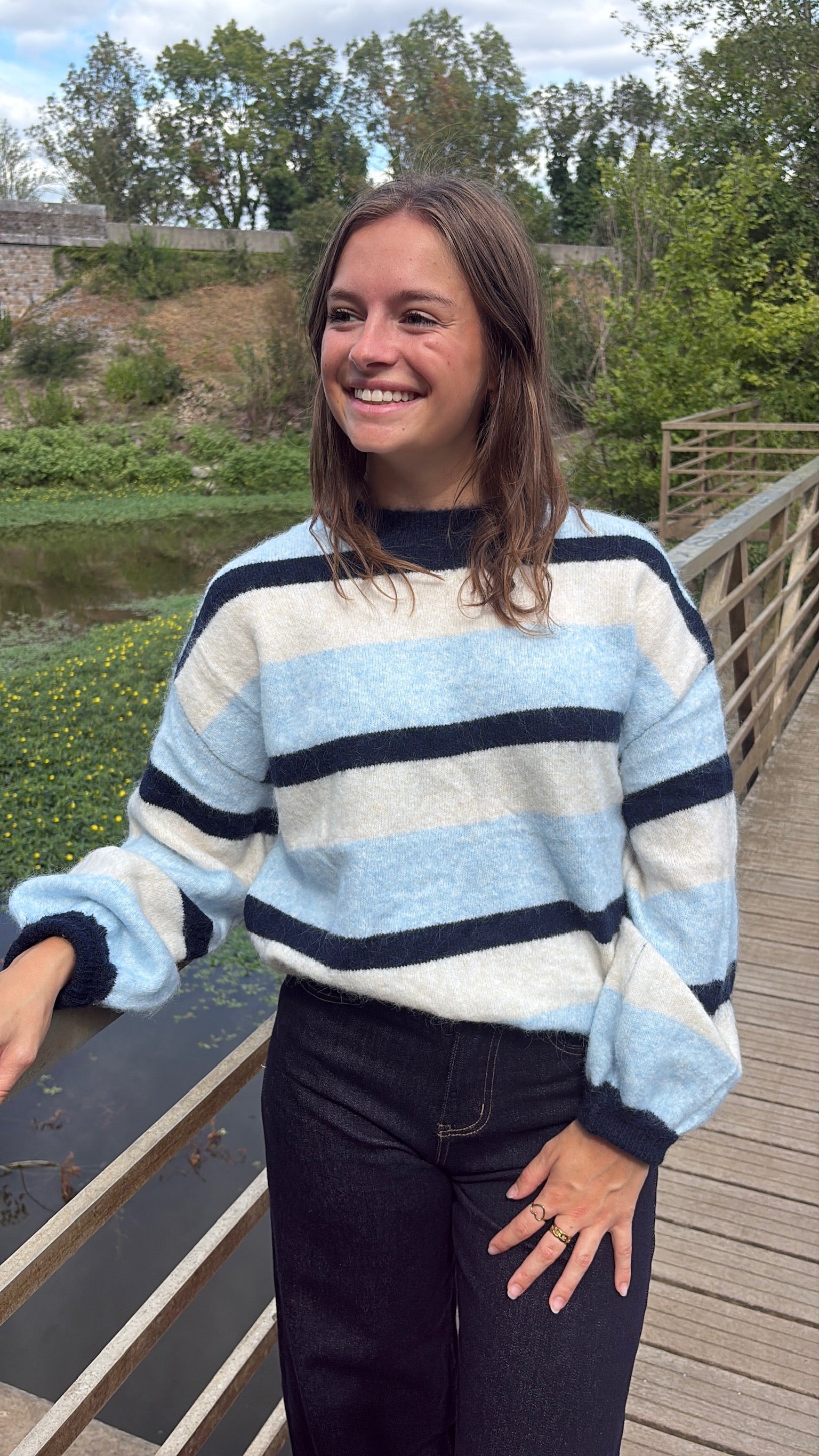 Pull Oxanne - Bleu ciel