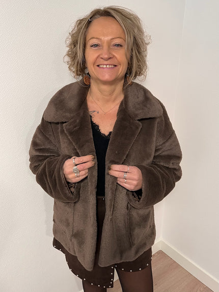 Manteau d'hiver court Noëlla