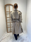 Trench long beige