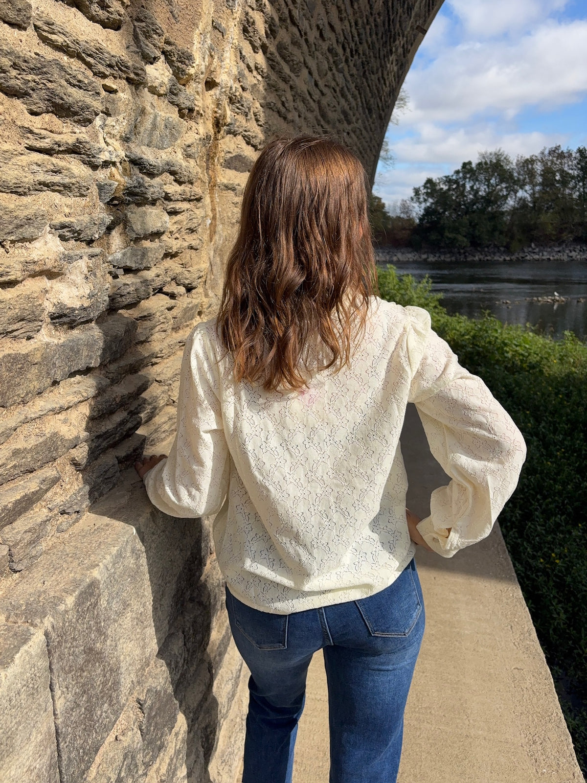 Blouse Amélia - Écru