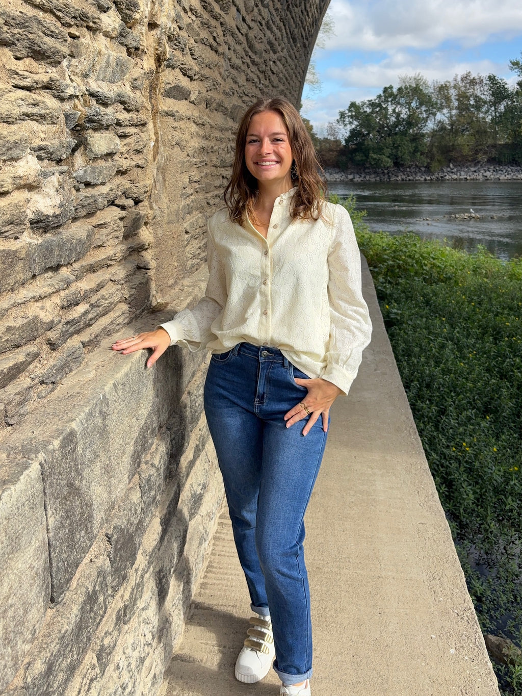 Blouse Amélia - Écru