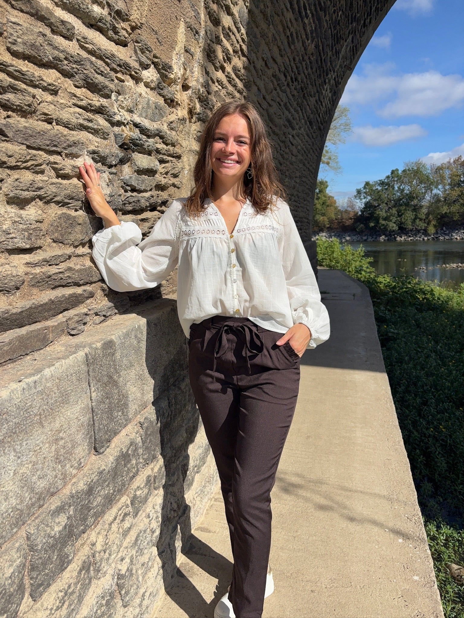 Blouse Nordine - Blanche