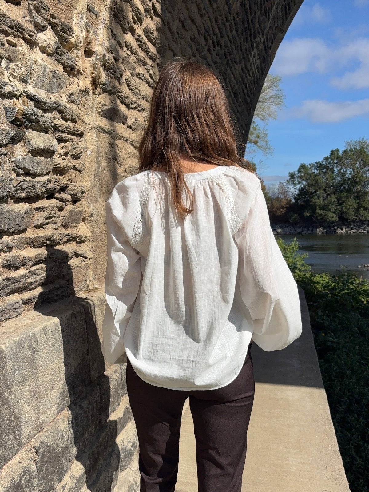 Blouse Nordine - Blanche
