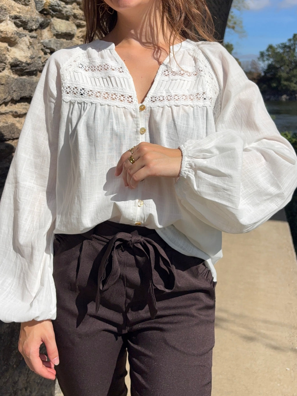 Blouse Nordine - Blanche